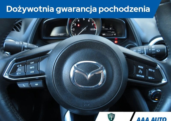 Mazda CX-3 cena 68000 przebieg: 114468, rok produkcji 2017 z Krzanowice małe 232